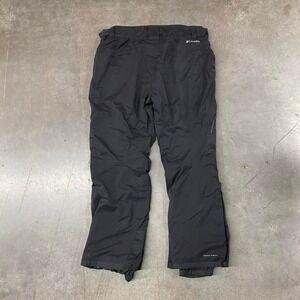 Columbia Omni Tech Insulated‎ Waterproof Winter Nylon Ski Pants Womens XL Black